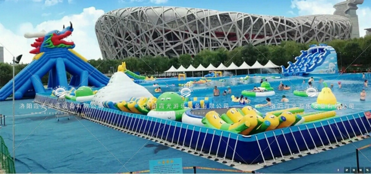 宁波大型支架泳池